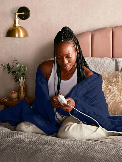 Heated Fleece Blanket